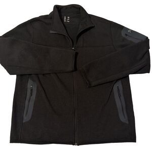 Arc'teryx Men's XXL Covert Cardigan Jacket Heathered Black Full Zip Fleece 15375